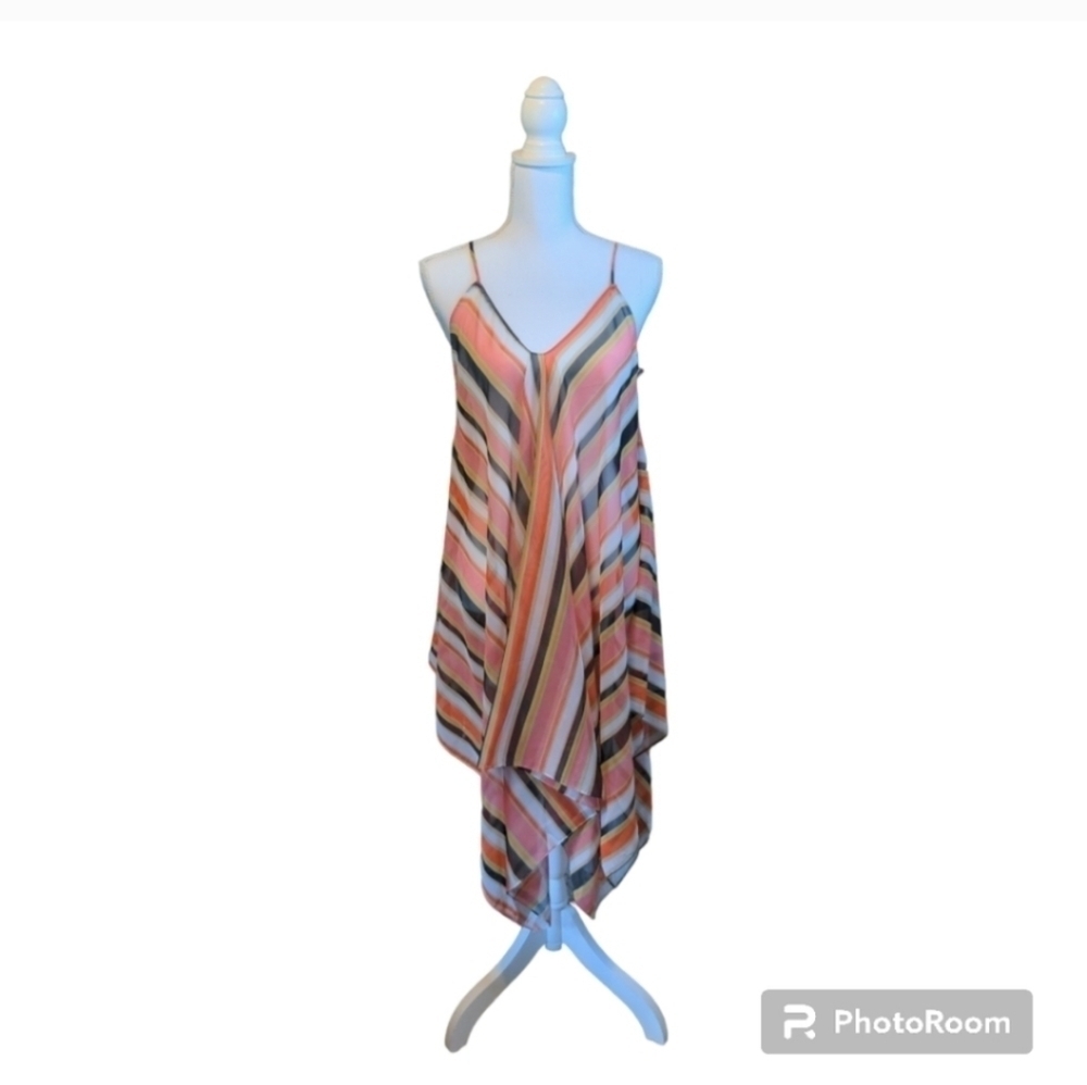 NWT DAVID AND YOUNG Sheer Chic Oversized SWIMSUIT beach cover up OS